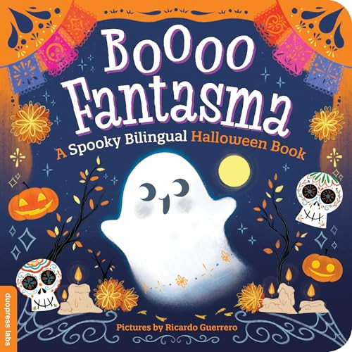 Boooo Fantasma (A Spooky Bilingual Halloween Book) by duopress labs, Ricardo Guerrero, 9781464249877