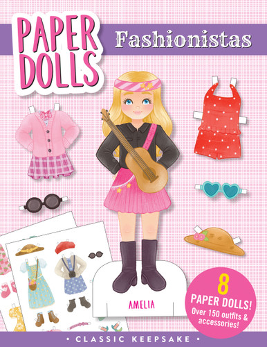 Classic Keepsake Paper Dolls - Fashionistas by Morgan Huff, Peter Pauper Press, Inc., 9781441347701