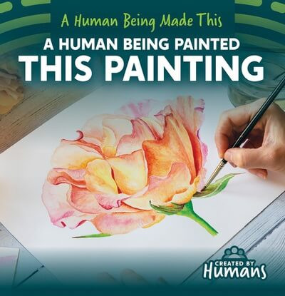 A Human Being Painted This Painting - 9781534552609 by Kathleen Connors, 9781534552609