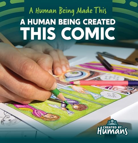 A Human Being Created This Comic by Kathleen Connors, 9781534552555