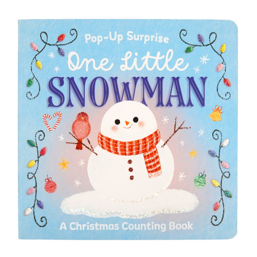 Pop-Up Surprise One Little Snowman by Rachel Qiuqi, Holly Berry Byrd, Cottage Door Press, 9798890194985