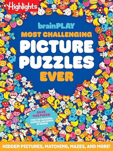 brainPLAY Most Challenging Picture Puzzles Ever by Highlights, 9781639625024