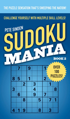 Sudoku Mania #2 by Pete Sinden, 9781501115332