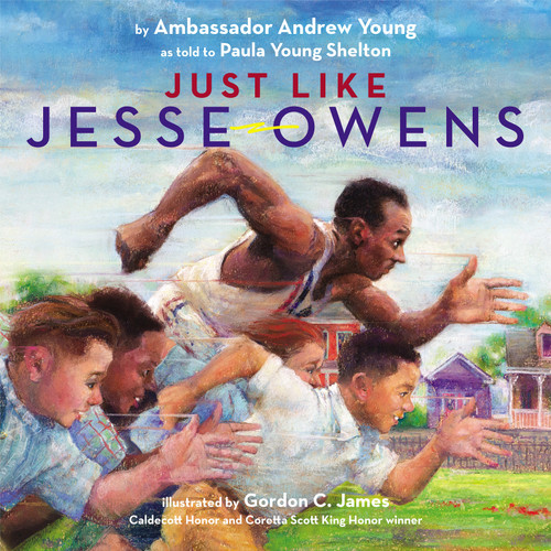 Just Like Jesse Owens by Andrew Young, Paula Young Shelton, Gordon C. James, 9780545554657