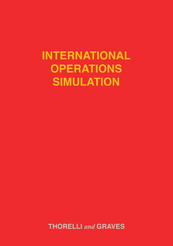 International Operations Simulation by Hans B. Thorelli, 9781416577553