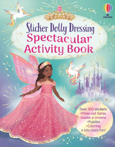 Sticker Dolly Dressing Spectacular Activity Book by Emily Bone, 9781836054061
