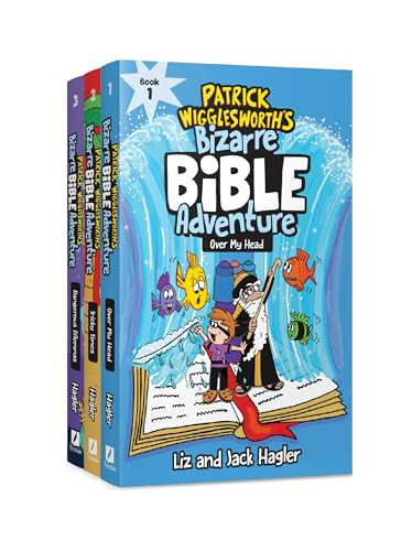 Patrick Wigglesworth's Bizarre Bible Adventure Old Testament 3-Book Set (Over My Head, Tricky Times, Dangerous Dilemmas) by Jack Hagler, Liz Hagler, 9798400506444