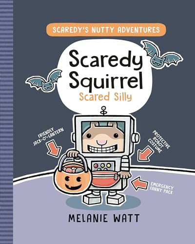 Scaredy Squirrel Scared Silly ((A Graphic Novel)) - 9798217225712 by Melanie Watt