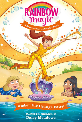 Rainbow Magic Rainbow Fairies #2: Amber the Orange Fairy Graphic Novel by Daisy Meadows, Claudia Giuliani, Nora Neus, 9781667211695