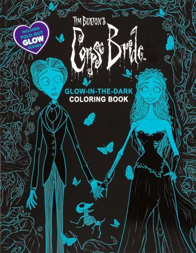 Tim Burton's Corpse Bride Glow-in-the-Dark Coloring Book by Editors of Thunder Bay Press, 9781667212722