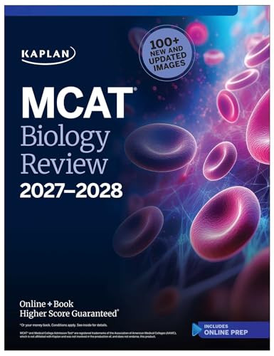 MCAT Biology Review 2027-2028 (Online + Book) by Kaplan Test Prep, 9798349701115
