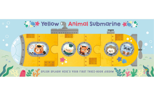 Yellow Animal Submarine by Little Genius Books, 9781968522025