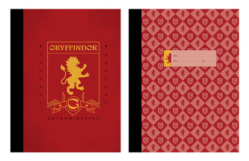 Harry Potter: Gryffindor Composition Notebook Set (Set of 2) by Insight Editions, 9798337403939
