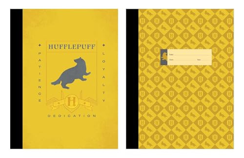 Harry Potter: Hufflepuff Composition Notebook Set (Set of 2) by Insight Editions, 9798337403960