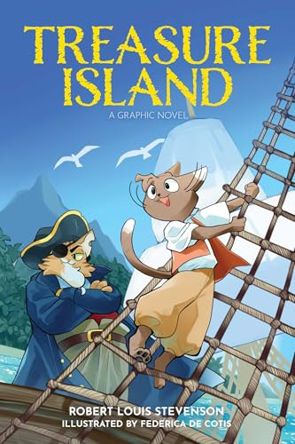 Treasure Island (A Graphic Novel) by Robert Louis Stevenson, Federica De Cotis, 9798881604028