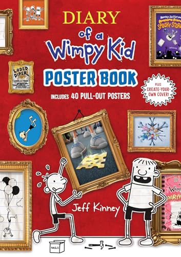 Diary of a Wimpy Kid Poster Book (Includes 40 Pull-Out Posters) by Jeff Kinney, 9781419787645
