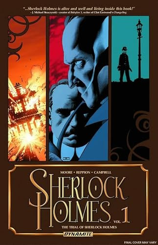 Sherlock Holmes Trial of Sherlock Holmes by Leah Moore, Aaron Campbell, 9781606900581