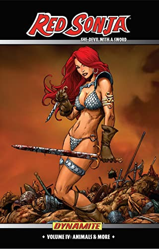 Red Sonja She-Devil With a Sword Volume 4 (Animals & More) by Michael Avon Oeming, Homs, 9781933305639
