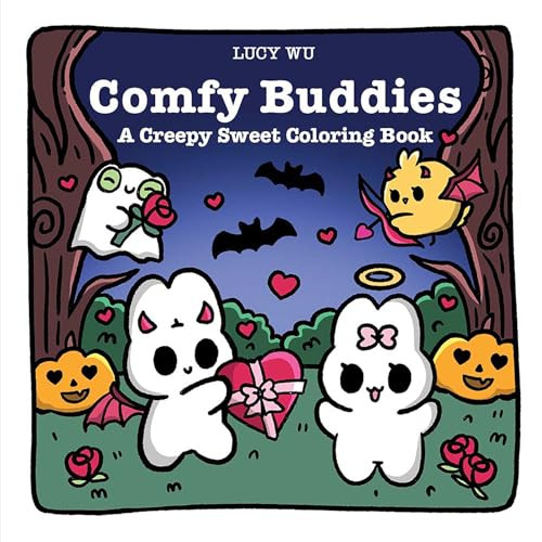 Comfy Buddies: A Creepy Sweet Coloring Book by Lucy Wu, 9780486856315