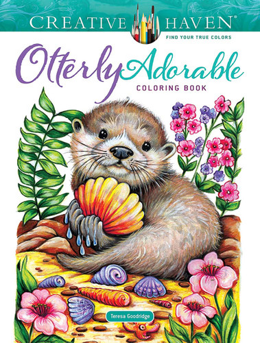 Creative Haven Otterly Adorable Coloring Book by Teresa Goodridge, 9780486856582