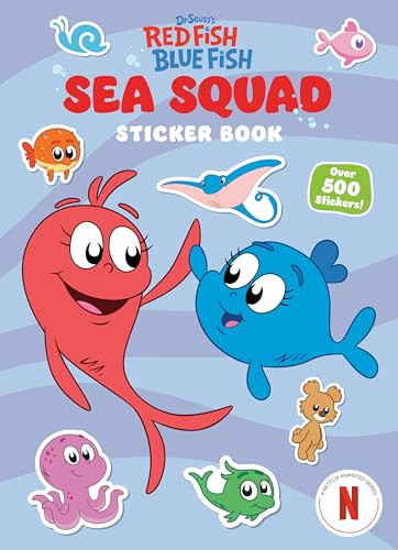 Sea Squad Sticker Book (Dr. Seuss's Red Fish Blue Fish) (A Sticker and Activity Book for Kids) by Random House, Random House, 9780593905456