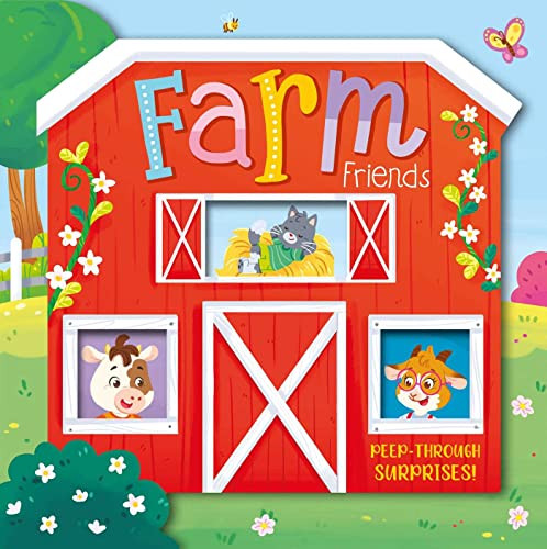 Farm Friends (Peep-through Surprise Lift-a-Flap Board Book) by IglooBooks, Camilla  Galindo, 9781803683713