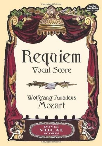 Requiem (Vocal Score) by Wolfgang Amadeus Mozart, 9780486450438