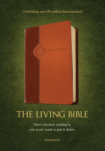 The Living Bible, TuTone (LeatherLike) by Tyndale, 9781414358550