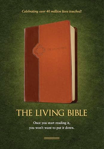The Living Bible, TuTone (LeatherLike) by Tyndale, 9781414358550