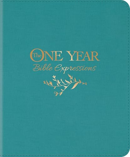 The One Year Bible Expressions NLT (LeatherLike, Tidewater Teal) by New Living Translation, Tyndale, 9781496477859