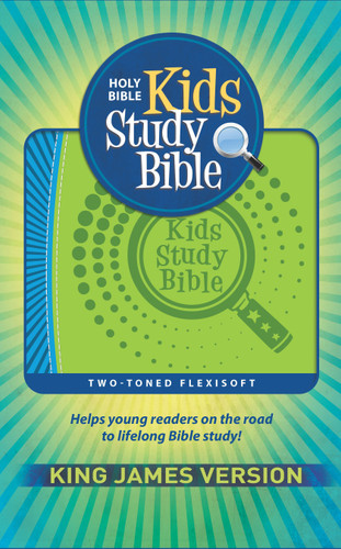 KJV Kids Study Bible (Flexisoft, Green/Blue, Red Letter) - 9798400511714 by Hendrickson Publishers, 9798400511714