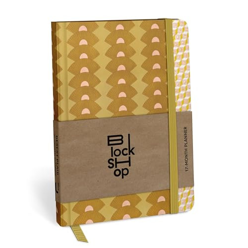 From the Block Shop Studio: Desert Plaid 17-Month Planner by Block Shop, 9781454964988