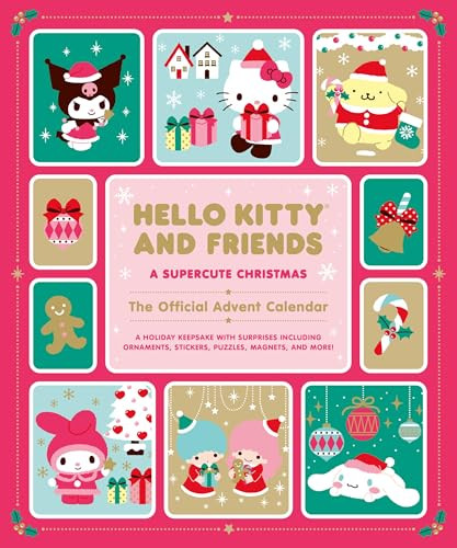 Hello Kitty and Friends: A Supercute Christmas: The Official Advent Calendar by Sanrio Inc, 9798894140780