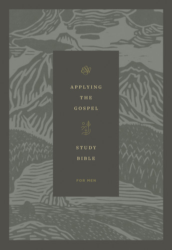 ESV Applying the Gospel Study Bible for Men (Hardcover) by Dane Ortlund, Andreas J. Köstenberger, Alistair Begg, Jon Nielson, Stephen J. Nichols, Ray Ortlund, David Gibson, Sam Allberry, Dennis E. Johnson, Iain M. Duguid, Peter Lee, Champ Thornton, Sam Storms, Tim Chester, David Sunday, William B. Fullilove, Kevin P. Emmert, Matthew Newkirk, Elliott Pinegar, Russell L. Meek, Brian Aucker, Doug O' Donnnell, Christopher Ash, Ryan Patrick O'Dowd, Michael Lawrence, Michael LeFebvre, Jeremy Treat, Jason DeRouchie, Winfred Neely, Murray Smith, Edward Klink, Patrick Schreiner, Jared C. Wilson, Robert Plummer, Erik Thoennes, Christopher A. Beetham, Brad Wetherell, Robert Cara, Daniel K. Eng, Juan R. Sanchez , Thomas R. Schreiner, Dan Doriani, Mark Vroegop, David Mathis, Irwyn Ince, Jason C. Meyer, Drew Hunter, Brian A. DeVries, 9798874902704