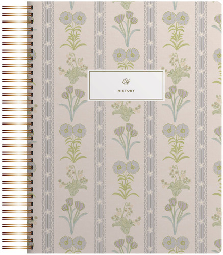 ESV Spiral-Bound Journaling Bible, History (Hardcover, Cover Artwork by Lulie Wallace) by Lulie Wallace, 9798874903688
