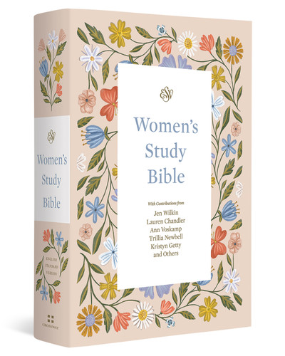 ESV Women's Study Bible (Hardcover, Blush Wildflower Design) by Dana Tanamachi, Jen Wilkin, Lauren Chandler, Ann Voskamp, Trillia Newbell, Kristyn Getty, Nancy Guthrie, Kathleen Nielson, Joni Eareckson Tada, Erika Allen, Lydia Brownback, 9798874904364