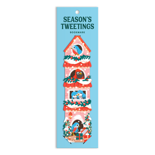Season's Tweetings Paper Bookmark by Galison, 9780735386037