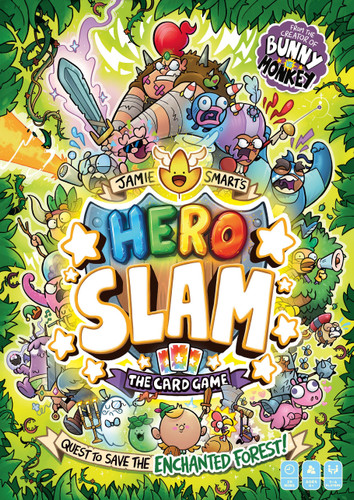 Jamie Smart's Hero Slam (The brand new card game from the no 1 bestselling creator of Bunny vs Monkey) by Jamie Smart, 9781399628358
