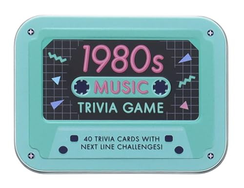 1980s Music Trivia Game by Ridley's Games, 9781797229218