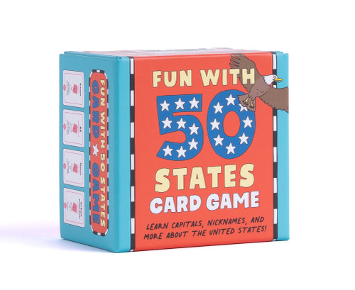 Fun with 50 States Card Game (Learn Capitals, Nicknames, and More about the United States!) by Zeitgeist, 9798217151301