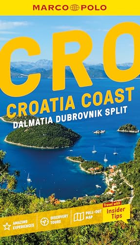 Croatia Coast Marco Polo Pocket Guide (with pull-out map) by Marco Polo, 9781917131247