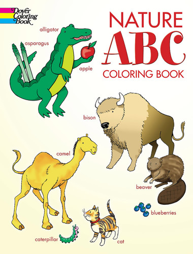 Nature ABC Coloring Book by Cathy Beylon, 9780486444482