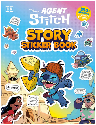 Disney Stitch Story Sticker Book by DK, 9798217307852