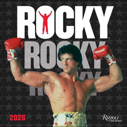 Rocky 2026 Wall Calendar by Metro-Goldwyn-Mayer Studios, 9780789348548