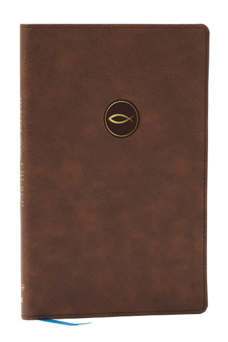 Spurgeon and the Church: Acts through Revelation with Devotions from Charles Spurgeon (NKJV, Brown Leathersoft, Comfort Print) by Charles H. Spurgeon, 9781400350438