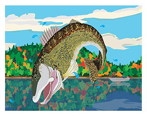 Autumn Fishing Art Print 11 X 14 by Michael Schafbuch, 9781942402688