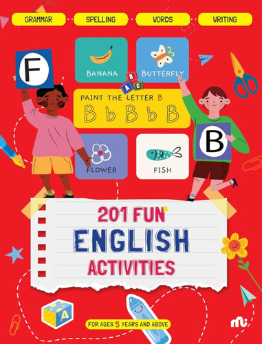 201 Fun English Activities by Rupa Publications, Moonstone, 9789361565205