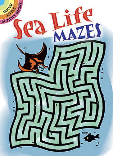 Sea Life Mazes (Miniature Edition) by Dave Phillips, 9780486294223