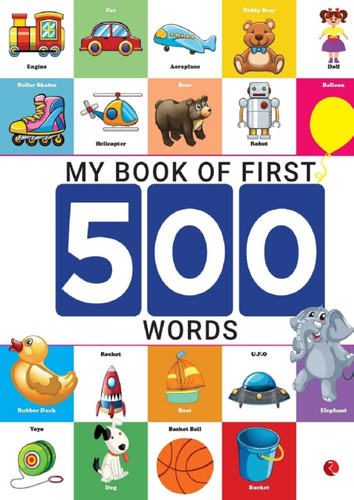 MY BOOK OF FIRST 500 WORDS by Rupa Publications, 9789355206237