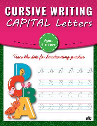 Cursive Writing Capital Letters by Rupa Publications, 9789355206602